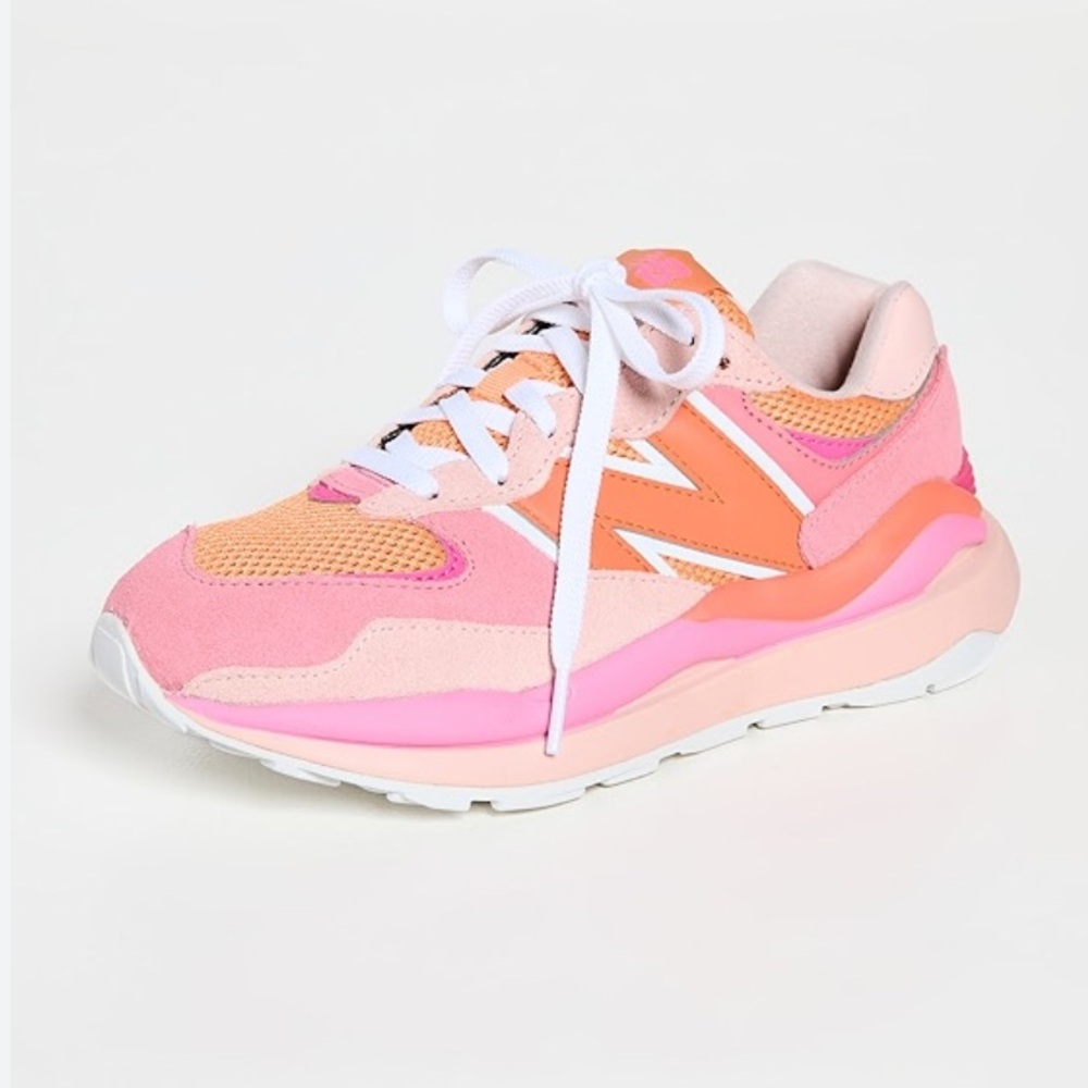 New Balance Pink and Orange Women's Sneakers